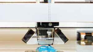 3D printer creating an object