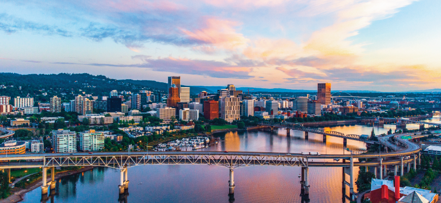 Portland Oregon Skyline