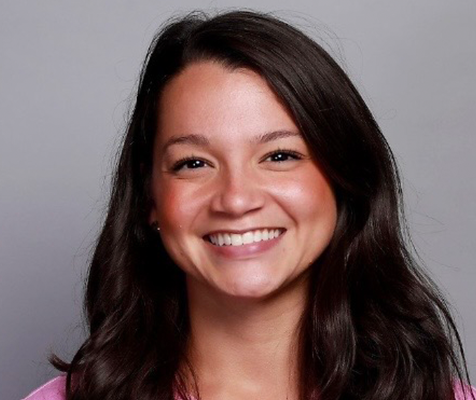 Alex Kistler, MPH, senior partnerships associate, poses for her professional headshot.