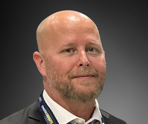Joe Hess, Ph.D., data scientist, poses for his professional headshot.
