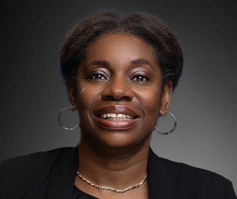 Sandra Brown-Ford, Ph.D., senior laboratory manager, poses for her professional headshot.