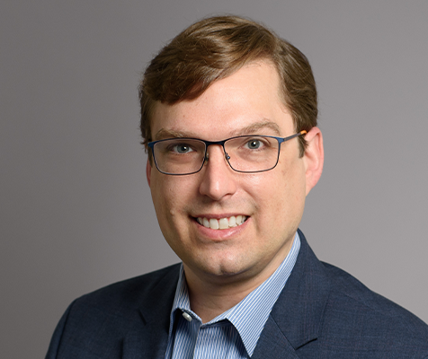 John Wambaugh, Ph.D., principal computational exposure and toxicokinetic research scientist, poses for his headshot.