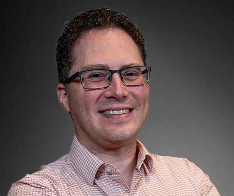 Logan J. Everett, Ph.D., principal bioinformatics research scientist, poses for his professional headshot.
