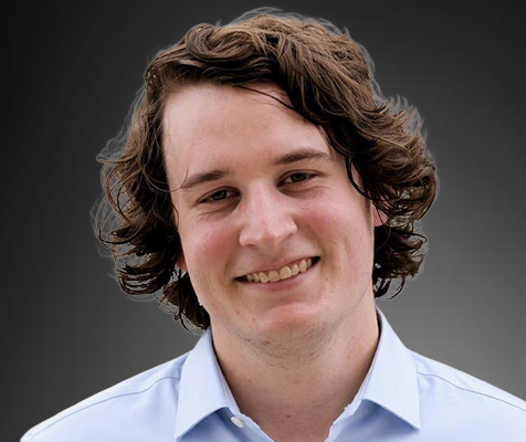 TJ Caldwell, senior software engineer for UL Research Institutes’ Chemical Insights, poses for his professional picture.
