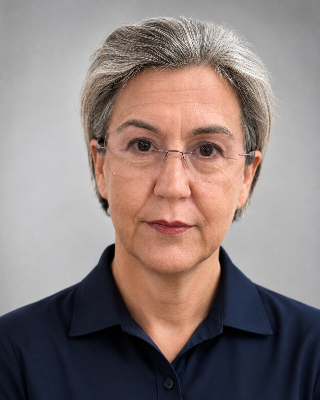 Ana Rappold, Ph.D., poses for her professional picture.